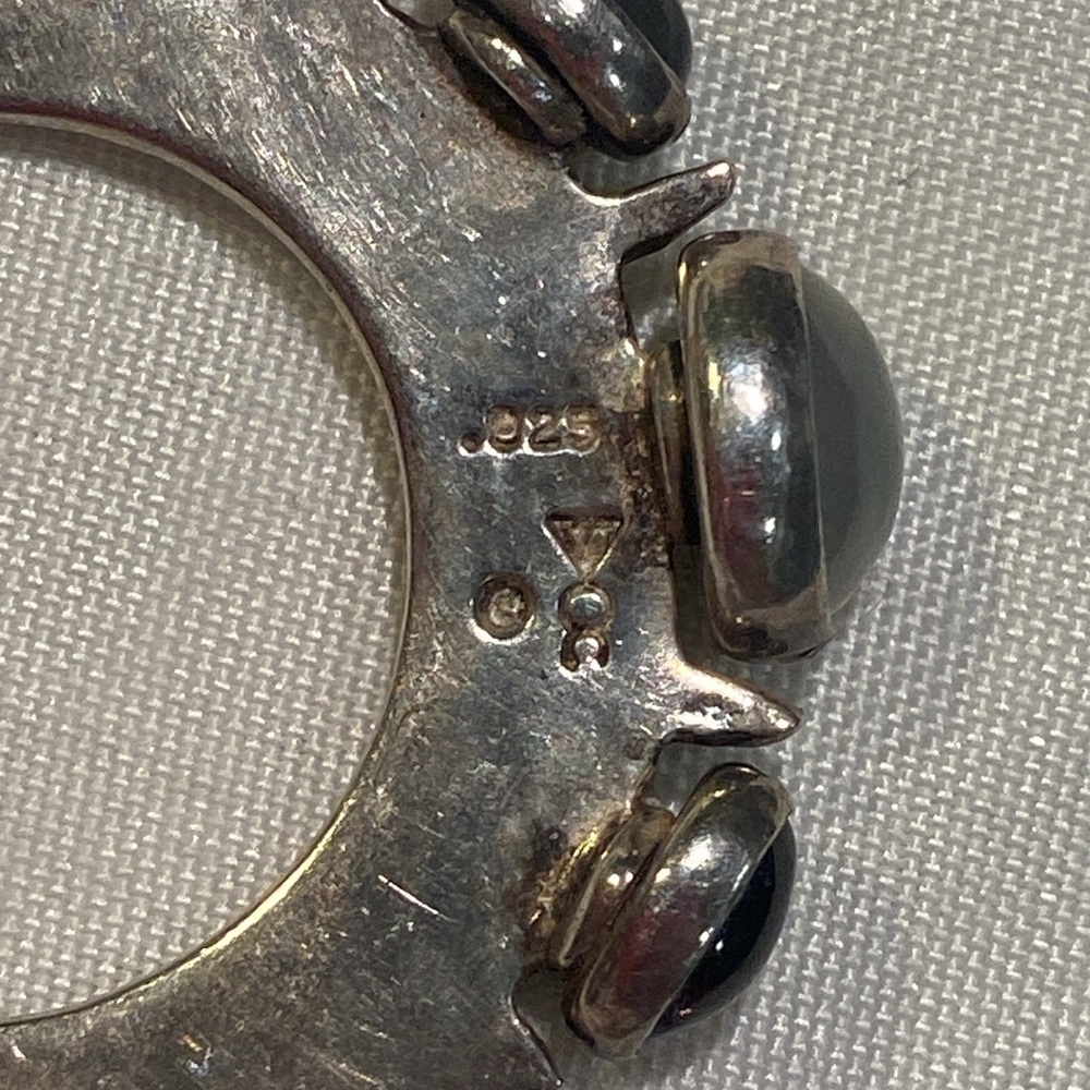 Designer Sterling Silver Stackable Ring Set - image 4